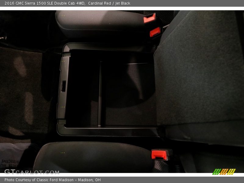 Cardinal Red / Jet Black 2016 GMC Sierra 1500 SLE Double Cab 4WD