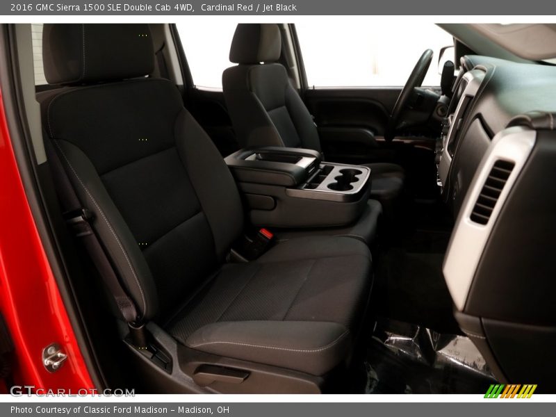 Cardinal Red / Jet Black 2016 GMC Sierra 1500 SLE Double Cab 4WD