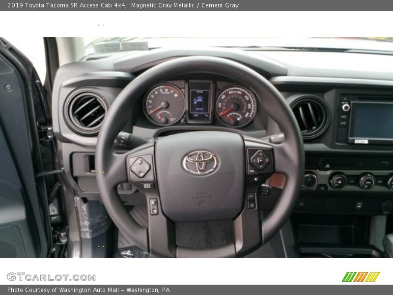 Magnetic Gray Metallic / Cement Gray 2019 Toyota Tacoma SR Access Cab 4x4