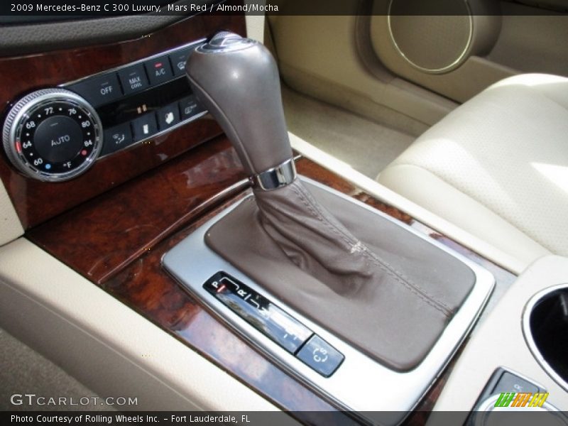 Mars Red / Almond/Mocha 2009 Mercedes-Benz C 300 Luxury