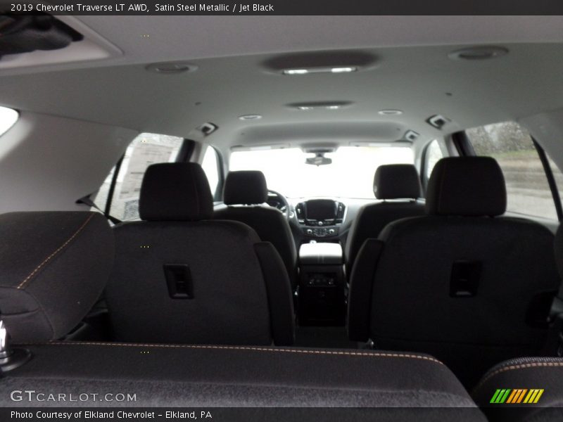 Satin Steel Metallic / Jet Black 2019 Chevrolet Traverse LT AWD