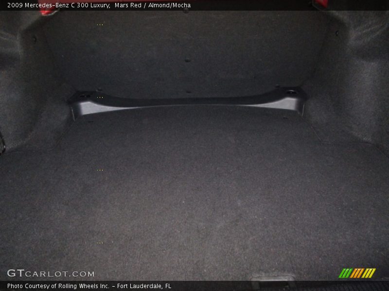 Mars Red / Almond/Mocha 2009 Mercedes-Benz C 300 Luxury