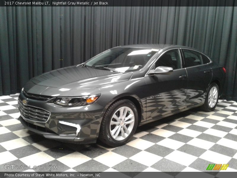 Nightfall Gray Metallic / Jet Black 2017 Chevrolet Malibu LT