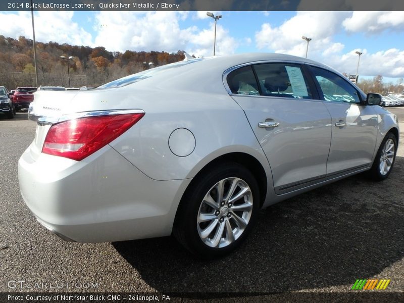 Quicksilver Metallic / Ebony 2014 Buick LaCrosse Leather