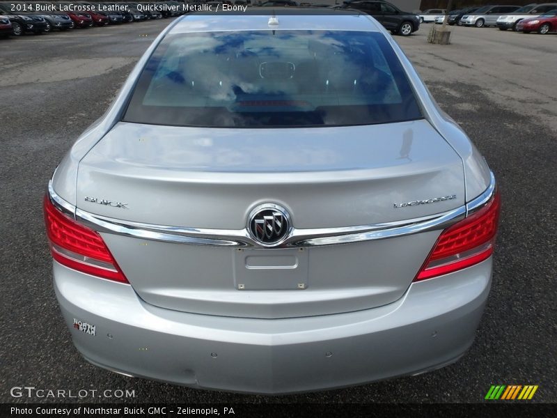 Quicksilver Metallic / Ebony 2014 Buick LaCrosse Leather