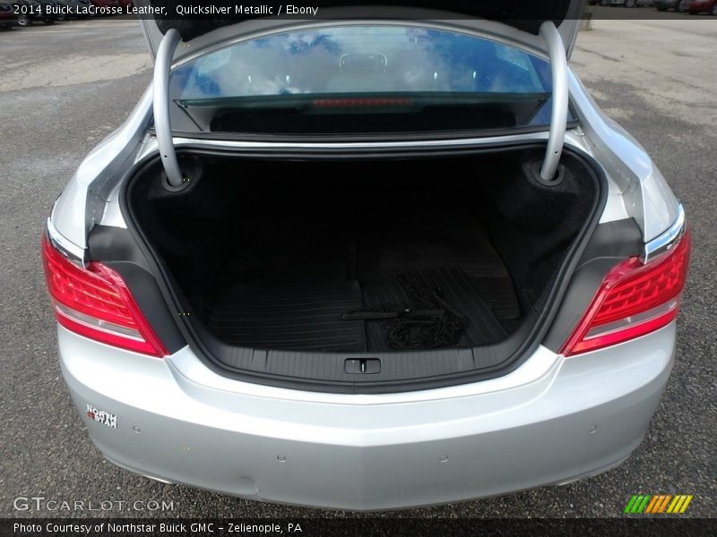 Quicksilver Metallic / Ebony 2014 Buick LaCrosse Leather