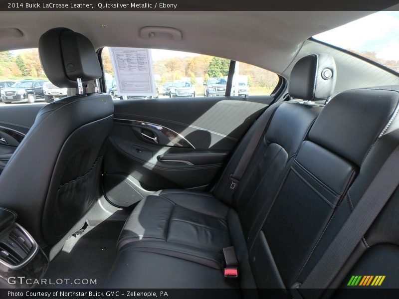 Quicksilver Metallic / Ebony 2014 Buick LaCrosse Leather