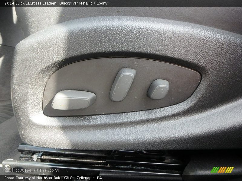 Quicksilver Metallic / Ebony 2014 Buick LaCrosse Leather