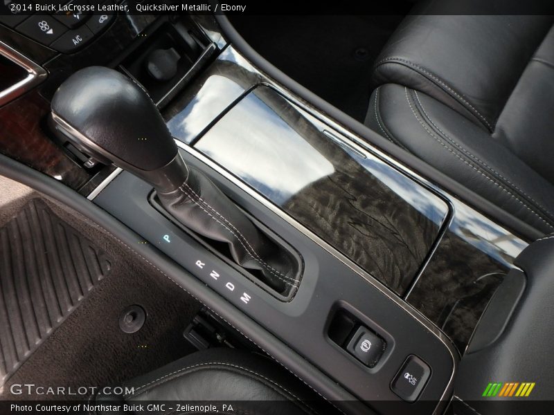 Quicksilver Metallic / Ebony 2014 Buick LaCrosse Leather