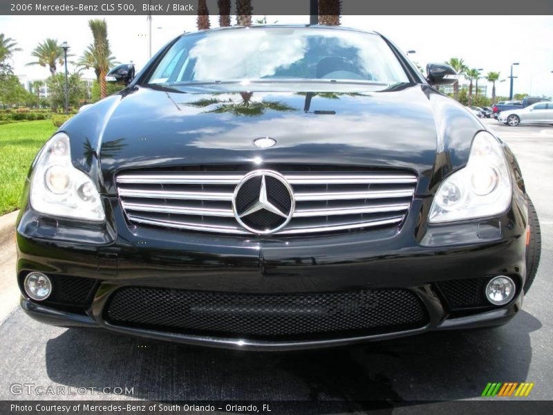 Black / Black 2006 Mercedes-Benz CLS 500