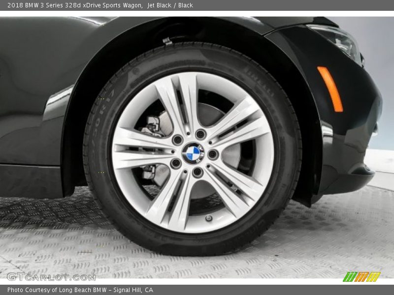 Jet Black / Black 2018 BMW 3 Series 328d xDrive Sports Wagon