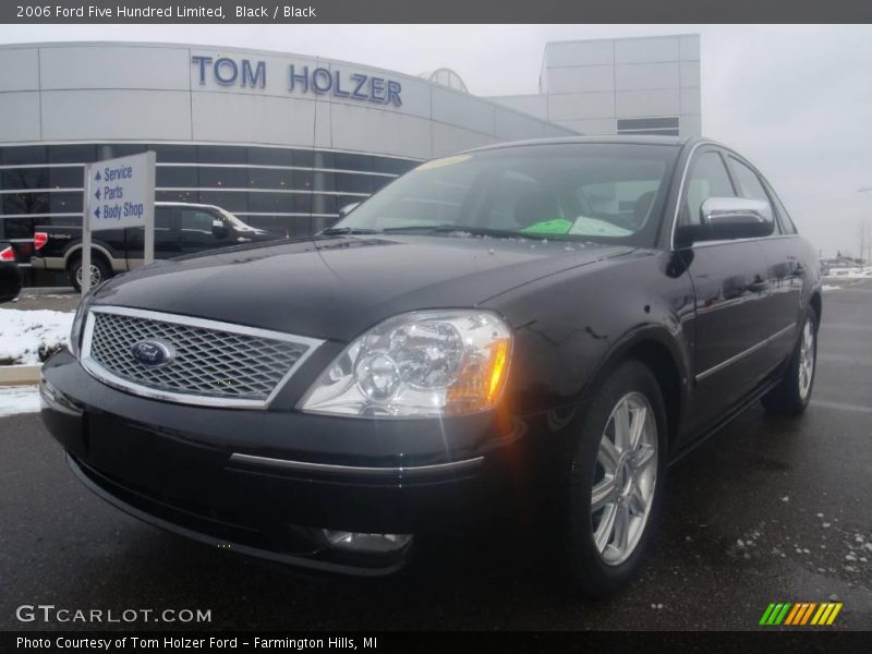 Black / Black 2006 Ford Five Hundred Limited