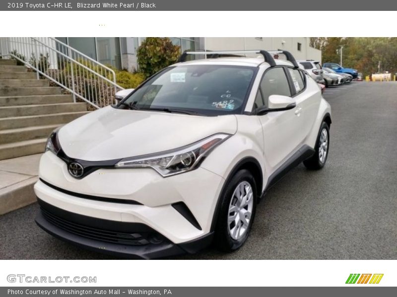Blizzard White Pearl / Black 2019 Toyota C-HR LE