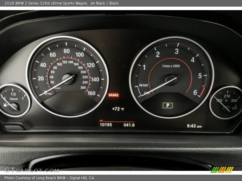 Jet Black / Black 2018 BMW 3 Series 328d xDrive Sports Wagon