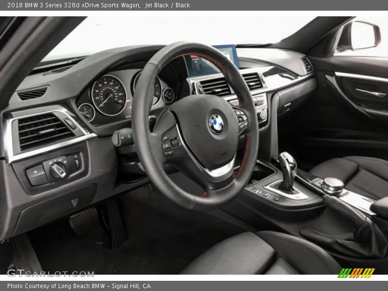 Jet Black / Black 2018 BMW 3 Series 328d xDrive Sports Wagon