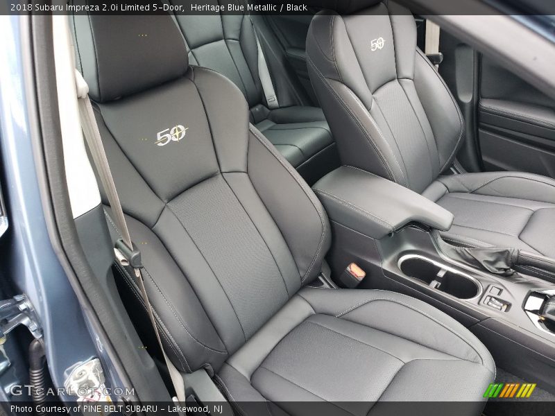 Heritage Blue Metallic / Black 2018 Subaru Impreza 2.0i Limited 5-Door