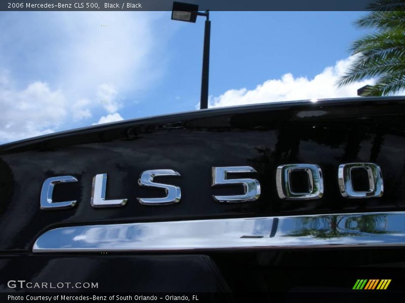 Black / Black 2006 Mercedes-Benz CLS 500