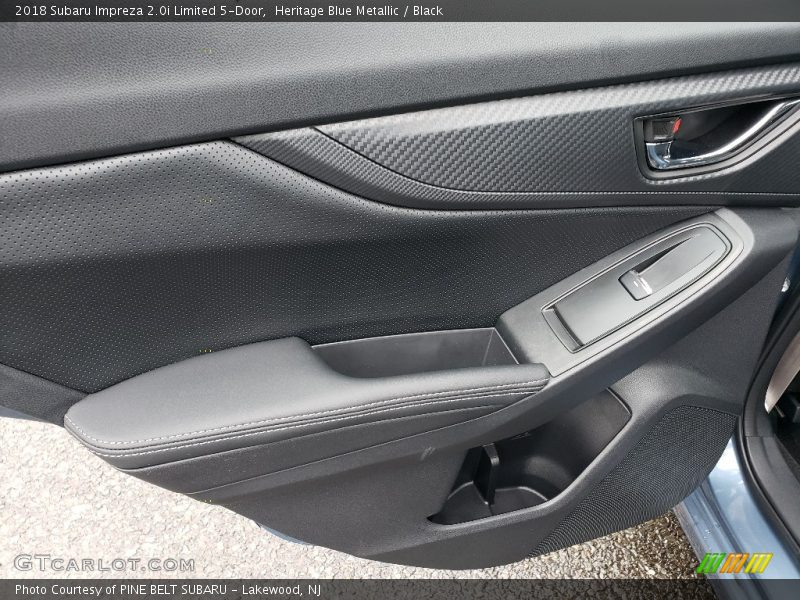Heritage Blue Metallic / Black 2018 Subaru Impreza 2.0i Limited 5-Door