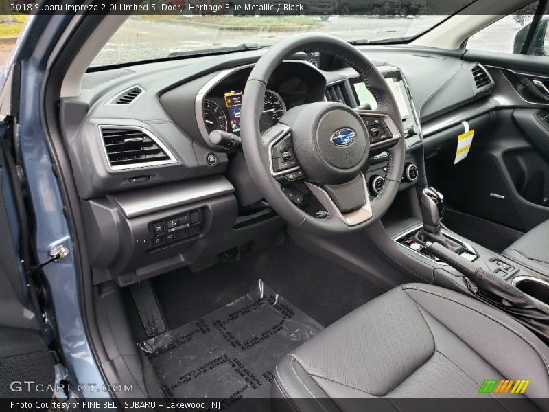 Heritage Blue Metallic / Black 2018 Subaru Impreza 2.0i Limited 5-Door