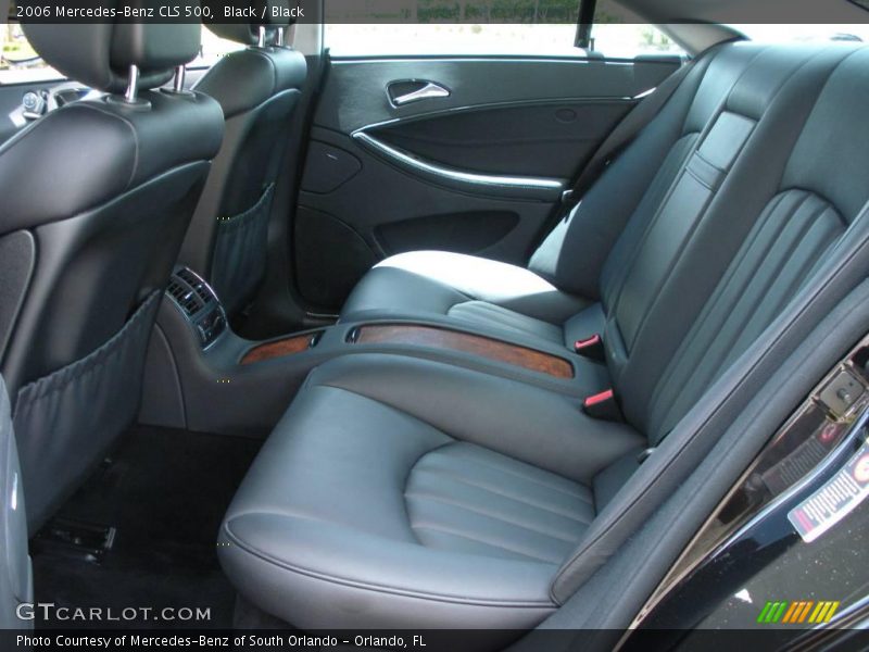 Black / Black 2006 Mercedes-Benz CLS 500