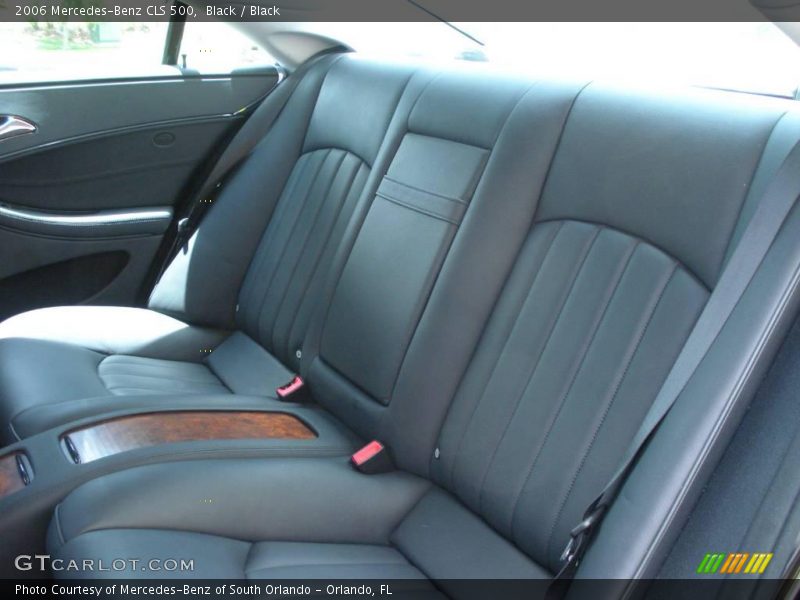 Black / Black 2006 Mercedes-Benz CLS 500