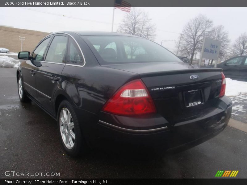 Black / Black 2006 Ford Five Hundred Limited