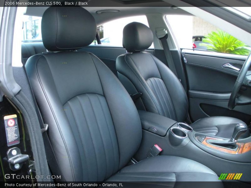 Black / Black 2006 Mercedes-Benz CLS 500