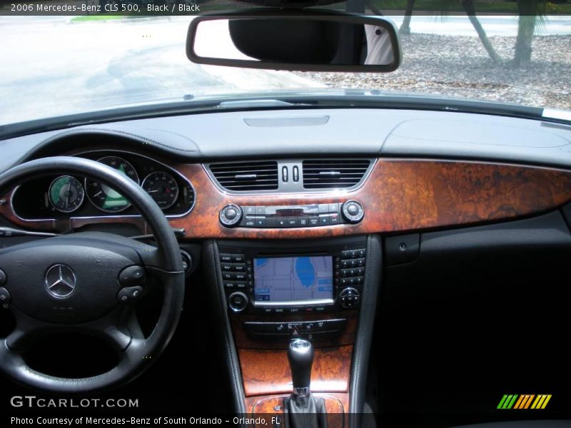 Black / Black 2006 Mercedes-Benz CLS 500