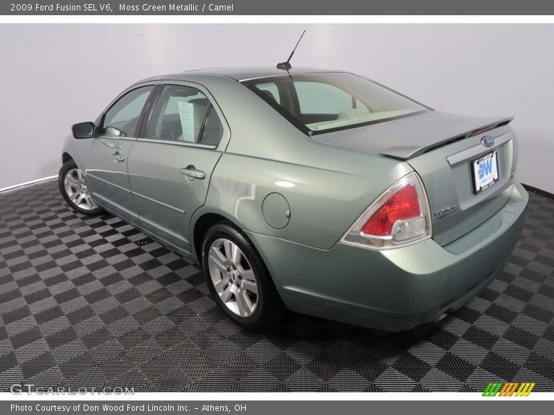 Moss Green Metallic / Camel 2009 Ford Fusion SEL V6