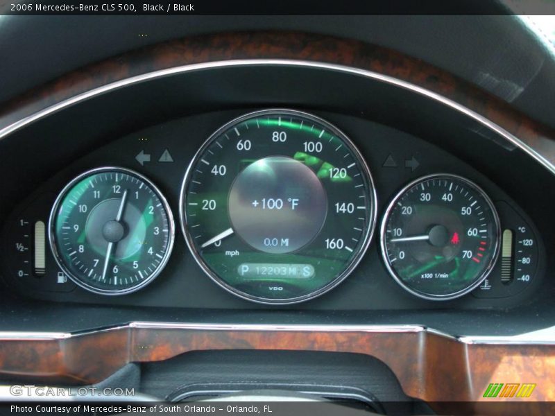 Black / Black 2006 Mercedes-Benz CLS 500