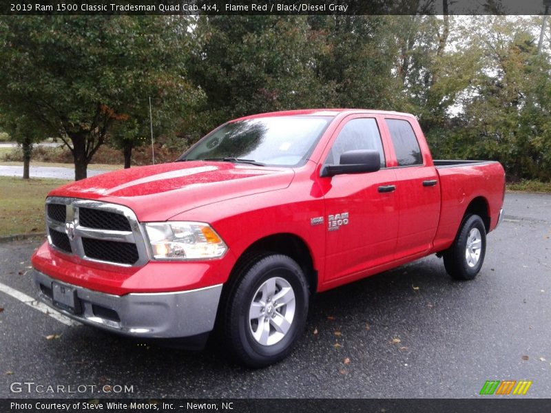 Flame Red / Black/Diesel Gray 2019 Ram 1500 Classic Tradesman Quad Cab 4x4