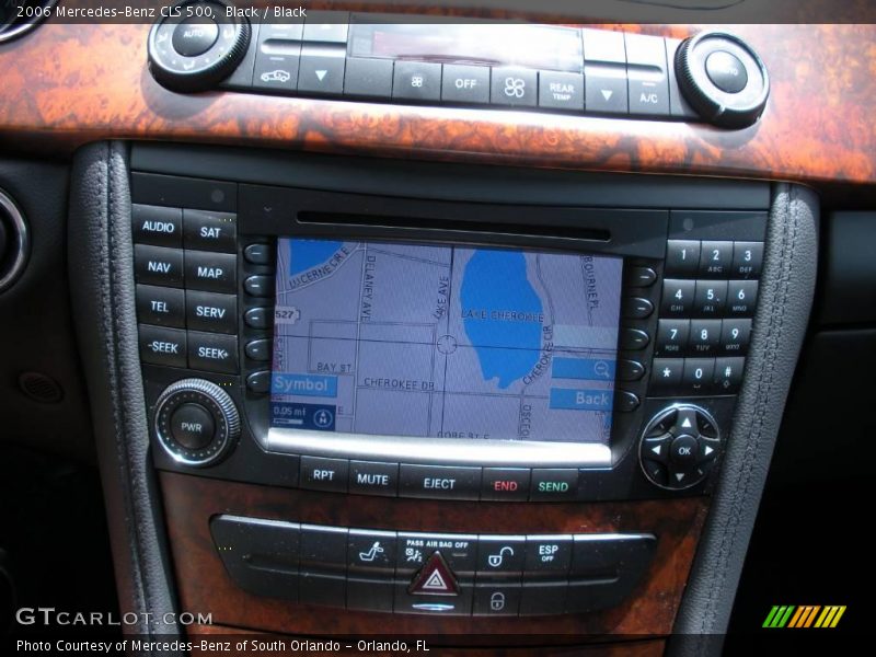 Black / Black 2006 Mercedes-Benz CLS 500