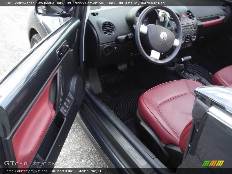 Dark Flint Metallic / Bordeaux Red 2005 Volkswagen New Beetle Dark Flint Edition Convertible