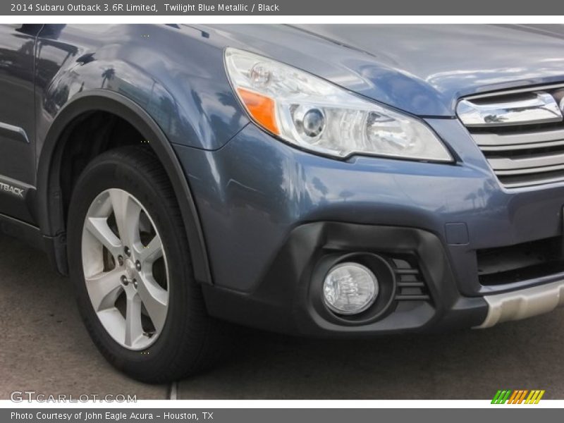 Twilight Blue Metallic / Black 2014 Subaru Outback 3.6R Limited
