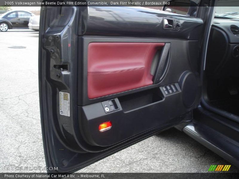 Dark Flint Metallic / Bordeaux Red 2005 Volkswagen New Beetle Dark Flint Edition Convertible