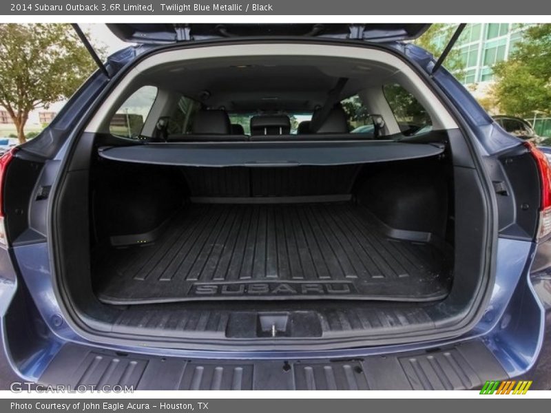 Twilight Blue Metallic / Black 2014 Subaru Outback 3.6R Limited