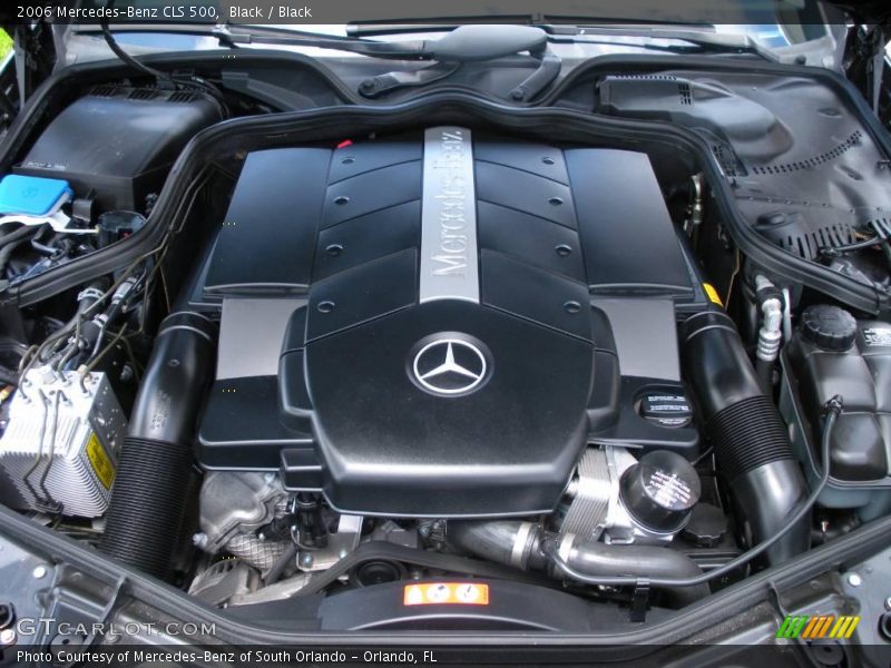 Black / Black 2006 Mercedes-Benz CLS 500