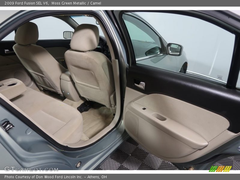 Moss Green Metallic / Camel 2009 Ford Fusion SEL V6
