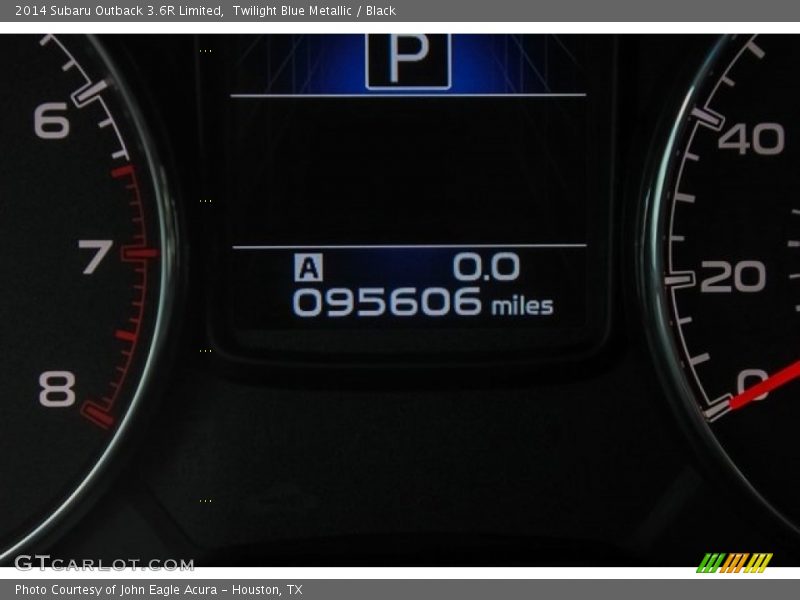 Twilight Blue Metallic / Black 2014 Subaru Outback 3.6R Limited