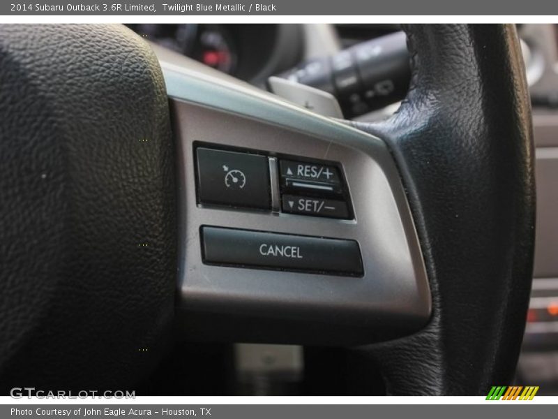 Twilight Blue Metallic / Black 2014 Subaru Outback 3.6R Limited