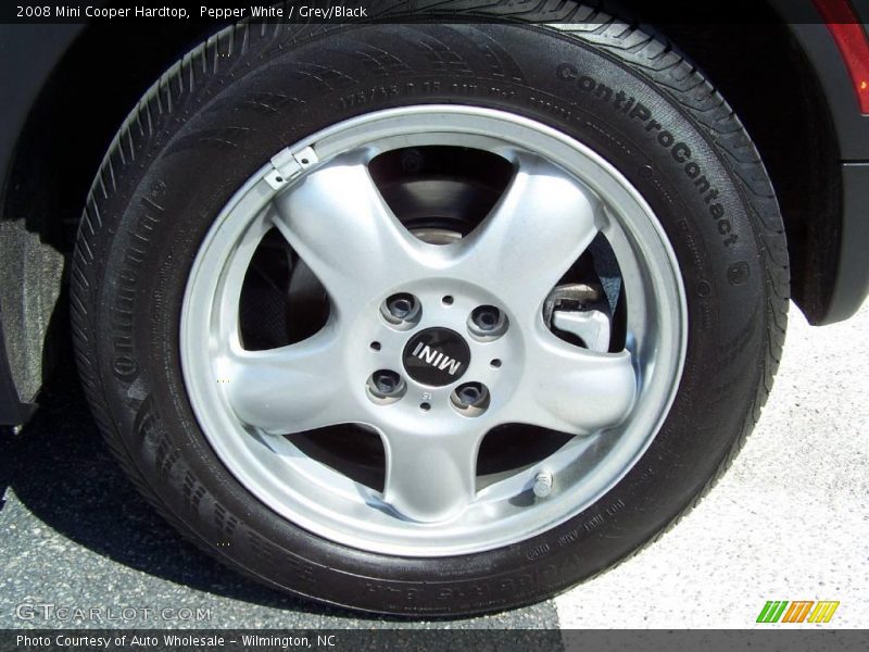 Pepper White / Grey/Black 2008 Mini Cooper Hardtop