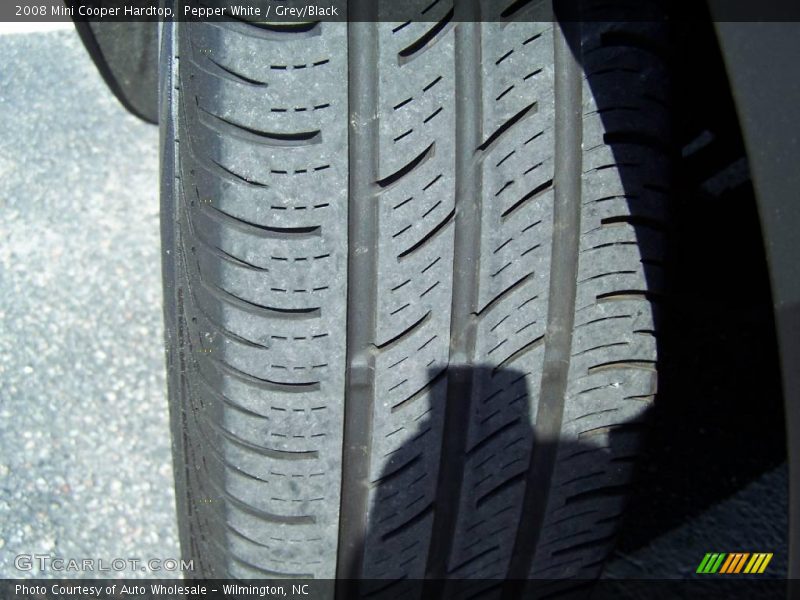 Pepper White / Grey/Black 2008 Mini Cooper Hardtop
