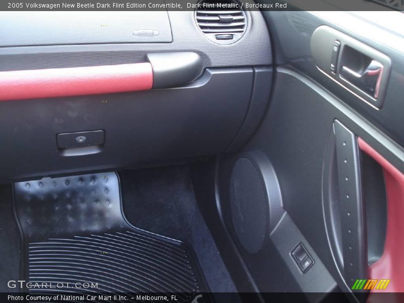 Dark Flint Metallic / Bordeaux Red 2005 Volkswagen New Beetle Dark Flint Edition Convertible