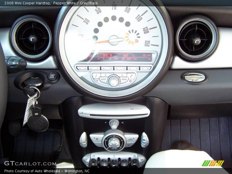 Pepper White / Grey/Black 2008 Mini Cooper Hardtop