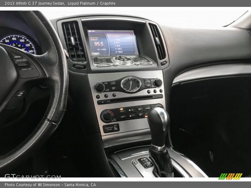 Liquid Platinum / Graphite 2013 Infiniti G 37 Journey Sedan