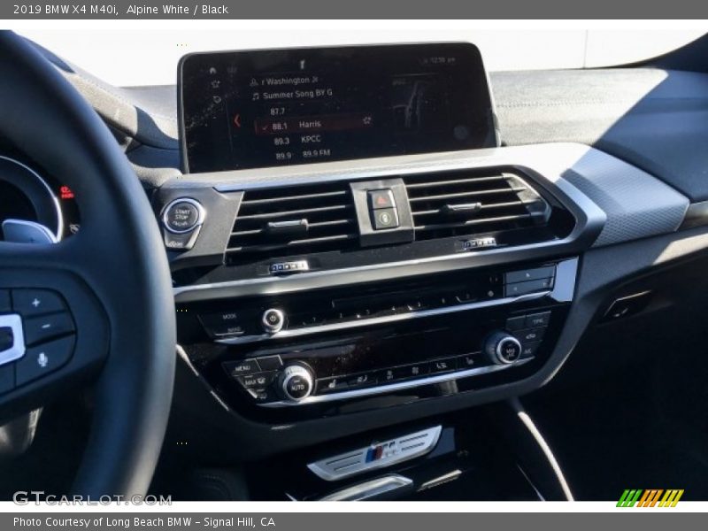 Alpine White / Black 2019 BMW X4 M40i