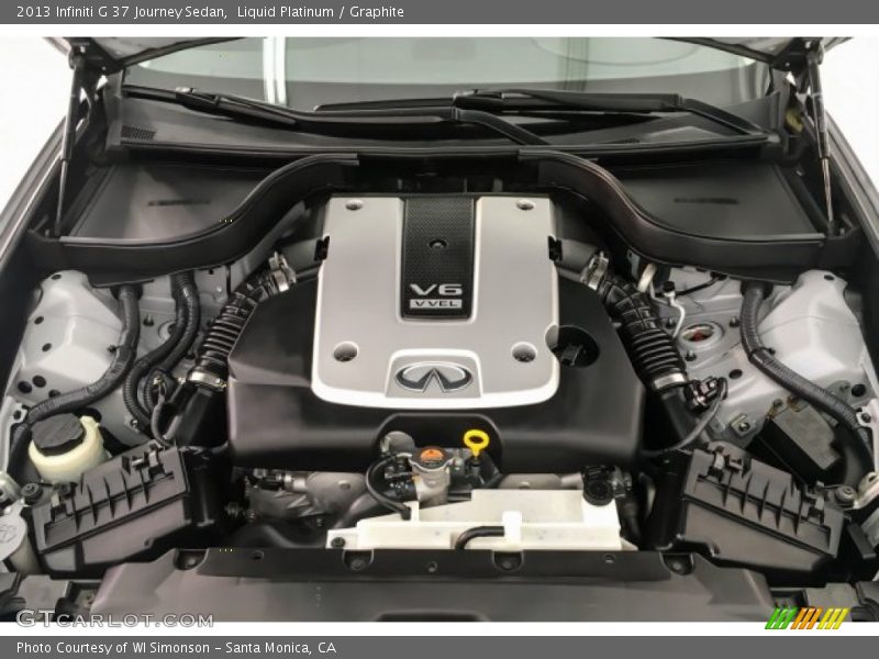 Liquid Platinum / Graphite 2013 Infiniti G 37 Journey Sedan