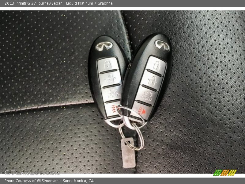 Liquid Platinum / Graphite 2013 Infiniti G 37 Journey Sedan