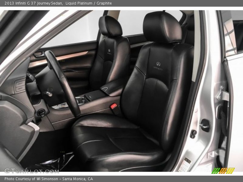 Liquid Platinum / Graphite 2013 Infiniti G 37 Journey Sedan