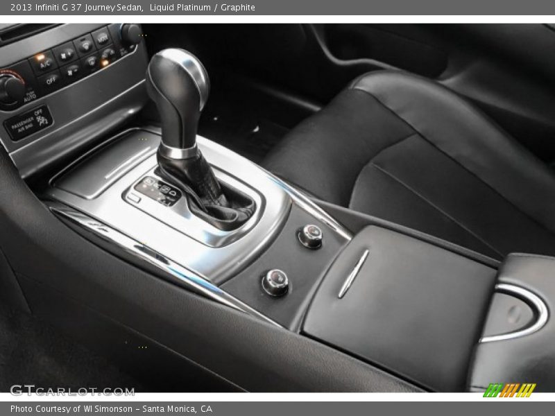 Liquid Platinum / Graphite 2013 Infiniti G 37 Journey Sedan